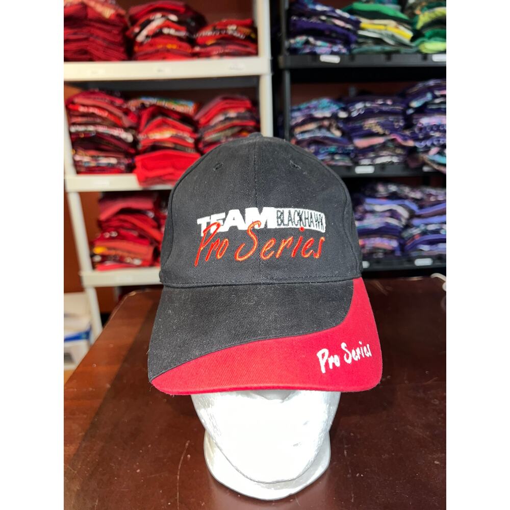 Blackhawk Hat Team Black Hawk Pro Series Black Red Cap Headwear